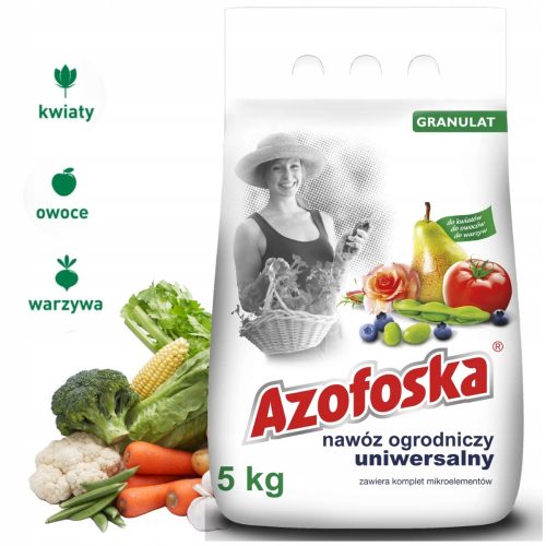  Višesastojno gnojivo UNIVERZALNO VRTNO GNOJIVO AZOFOSKA 5KG GRANULOW granule 5 kg 5 l