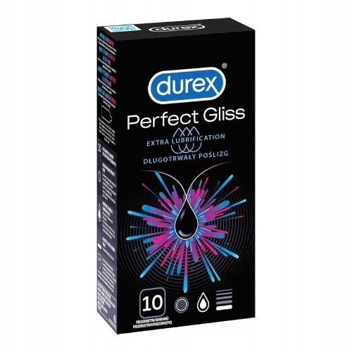  Durex Perfect Gliss dugotrajni slip kondomi 10 kom