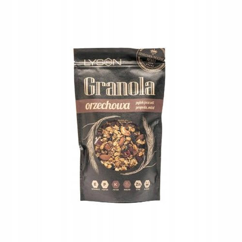  Granola od oraha s medom 300g Łysoń