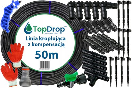  DRIPPER LINIJA S KOMPENZACIJOM 50M SET 34 33CM