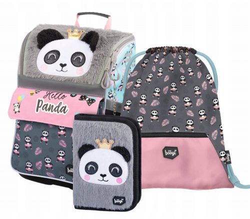  BAAGL Zippy Panda I školski set A-8897