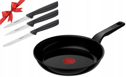 Tradicionalna tava Tefal Renewal Black, 24 cm, keramika