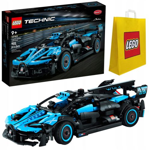  LEGO Technic Bugatti Bolide Agile Blue 42162 + VP papirna vrećica LEGO 6315792 Srednja