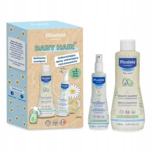  Mustela Set Baby Hair šampon + sprej za kosu