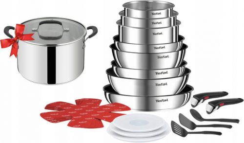  Tefal INGENIO EMOTION set lonaca, nehrđajući čelik, 20 kom.