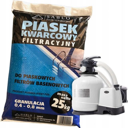 Pumpa, filter bazena - Sablo filter kvarcni pijesak 25 kg