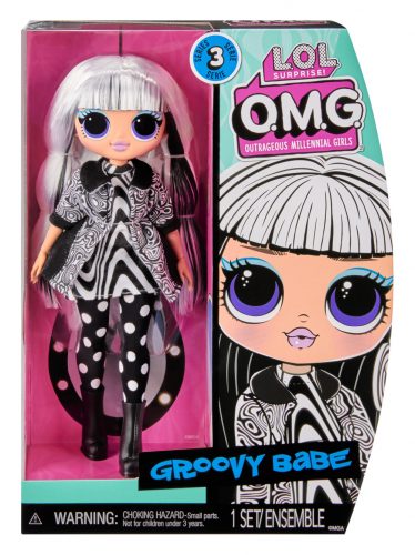  LOL IZNENAĐENJE OMG Groovy Babe Series 3 Basic Doll 588573