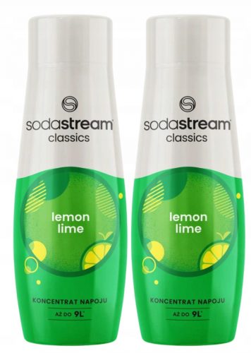  Soda Stream koncentrat 440 ml limete i limuna