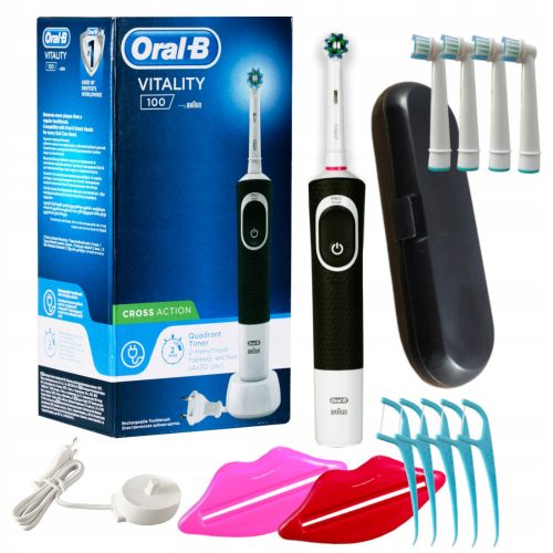  Oral-B D100 Vitality Cross Action električna četkica za zube crna