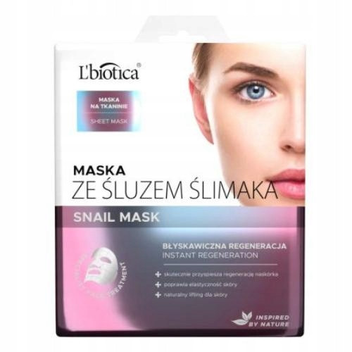  L'biotica maska za lice sa sluzi 23 ml