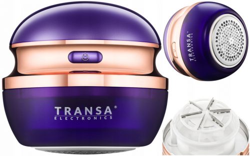 Transa Electronics RoundLine Purple aparat za brijanje odjeće