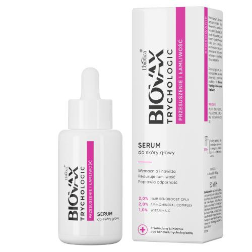  L'biotica Biovax Trychologic serum za suhoću i lomljivost vlasišta 50 ml