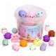  MOCHI SQUISHY FIDGET GNIOTKI POP IT GNIOTEK 24 kom