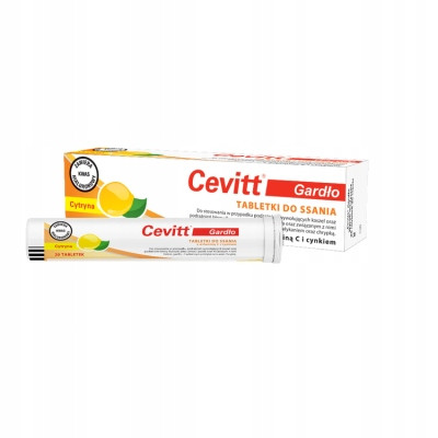  Alpen Pharma Cevitt Gardło 20 pastila