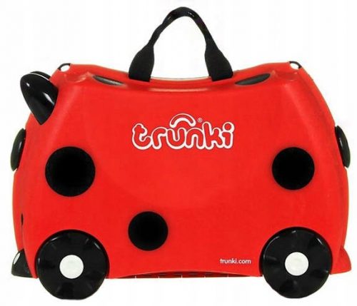  Trunki dječji kofer 18 l crni, nijanse crvene