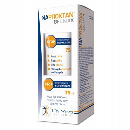  Naproktan Gel Max gel - 75 ml regeneracijski hidratantni