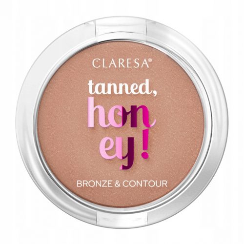  Prešani bronzer Claresa Tanned, Honey! 13 Svjetlucavi završetak s česticama 13 g