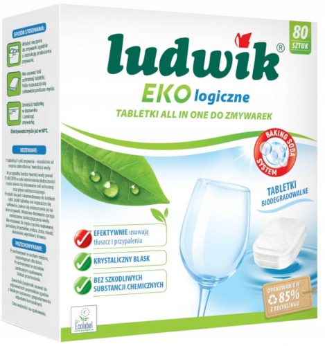  Ludwik ecological All in One tablete za perilicu posuđa 80 kom.