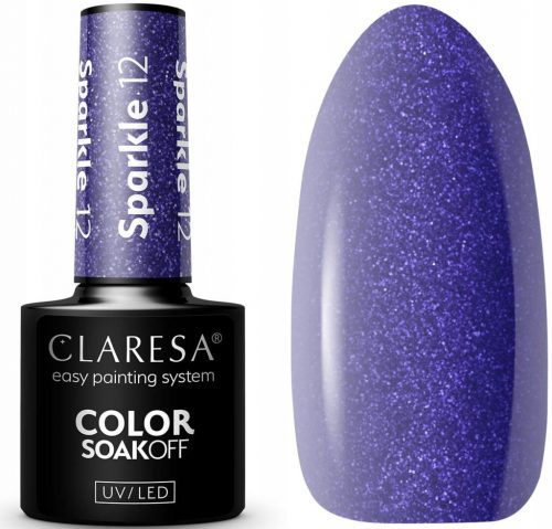  CLARESA HYBRID LAK ZA NOKTE SPARKLE 12 - 5G