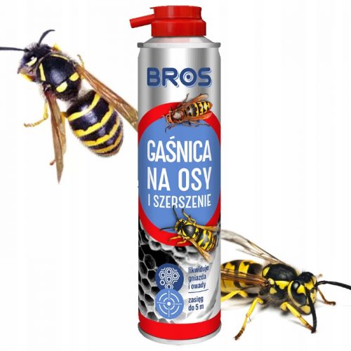  Raspršivač, aerosol protiv osa Bros 1 kg 600 ml