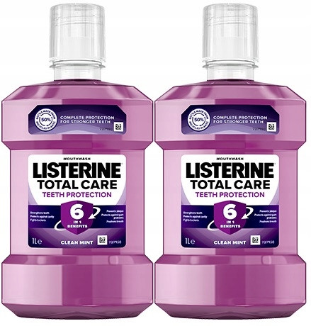  Listerine Total Care Clean Mint vodica za ispiranje usta 1000 ml