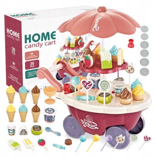  Aig Ice Cream Parlor Set 36 kom.