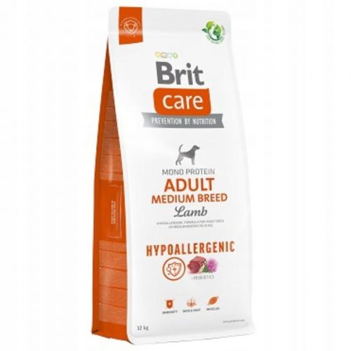  BRIT CARE HYPOALLERGENIC ADULT MEDIUM LAMB 12kg