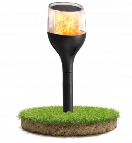  Ugradbena solarna lampa Ecolight, crna, 65 cm, 1 kom.