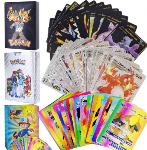  POKEMON KARTICE 3u1 165 kom RAINBOW BLACK SILVER