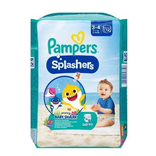  Pampers Splashers pelene Veličina 3 12 kom.