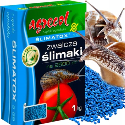  PLAVI PUŽ GRANULE ŚLIMATOX 5 GB 1KG