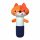  BABYONO Squeaky Toy Rattle FOX MONDAY