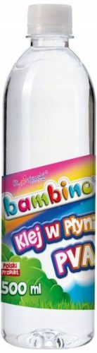  Bambino TEKUĆE LJEPILO 500 ml za QUILLING St. Majewski PROZIRNO