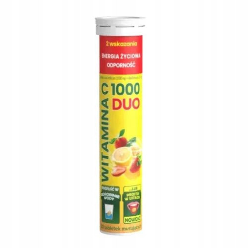  UNIPHAR Vitamin C 1000 DUO 20 šumećih tableta