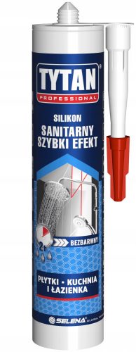  Tytan Professional sanitarni silikon Quick effect bezbojni 280 ml