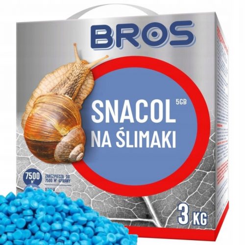 Sredstvo za zaštitu bilja - Bros SNACOL 5GB OTROV ZA PUŽEVE 3kg JAČ