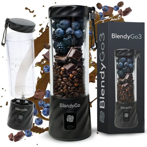  BlendyGo 3 blender sa šalicom od 250 W, crni