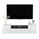  Zidni TV stalak, Glamour White MAT komoda, 150 cm