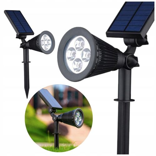  Masterled solarna lampa, crna, 34 cm, 1 kom.