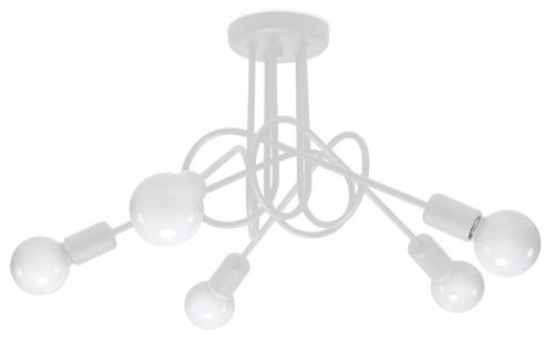  Viseća lampa Sollux Lighting Edison 5 - E27 svjetleće točke