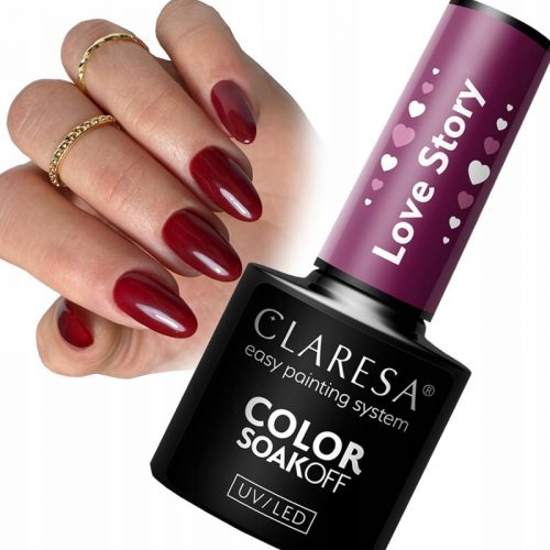  CLARESA UV/LED HYBRID POLISH LOVE STORY CHOICE