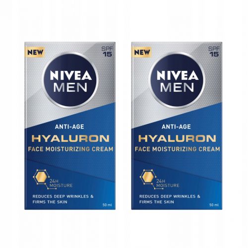  NIVEA MEN Hyaluron krema protiv bora 2 kom.