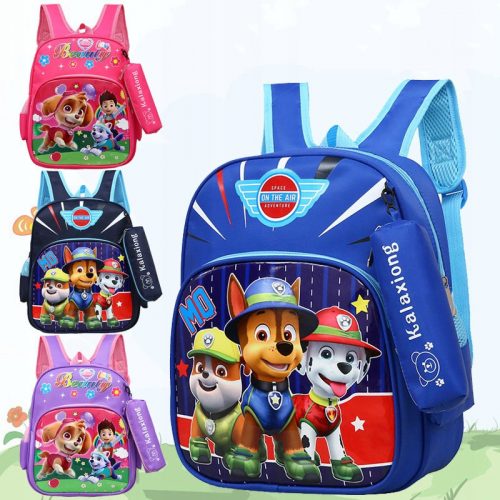  Školski ruksak s više pretinaca Paw Patrol Jelly Pens Multicolor