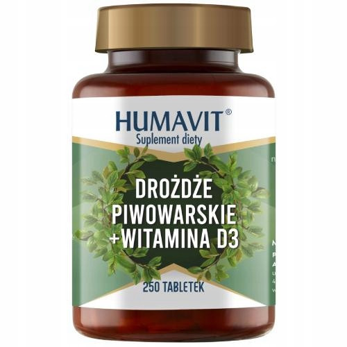  Humavit Pivski kvasac + vitamin D3 250 tableta