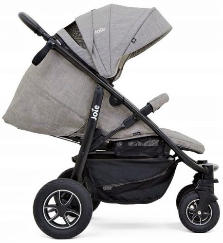  Joie Mytrax Flex Grey Flannel 2021 + mreža protiv komaraca za Caretero kolica, crna