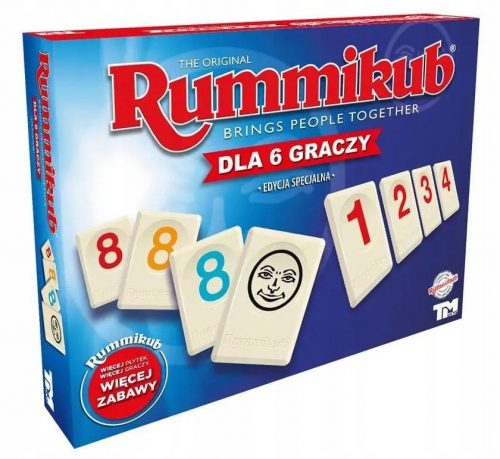  TM Toys Rummikub XP društvena igra za 6 igrača