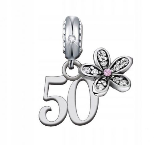  CHARMS PRIVJESAK 50. GODIŠNJICA ROĐENDANA CHARMS FLOWER 925