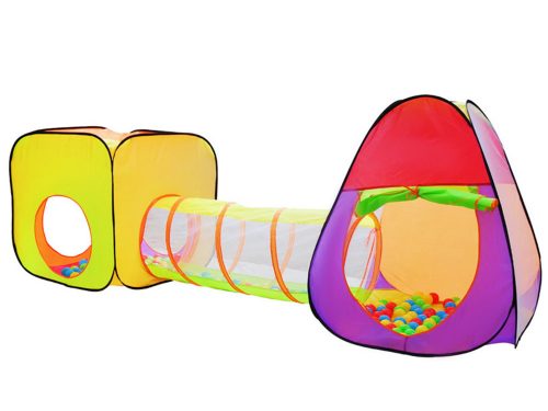 IGRALIŠTE ŠATOR KUĆICA TUNEL 3 U 1 + LOPTE