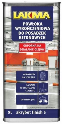  AKRYBET FINISH S za završnu obradu podova LAKMA 5L