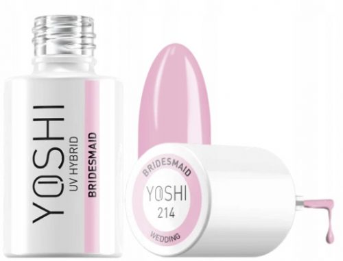  YOSHI Bridesmaid hibridni lak za nokte 214 - 6 ml